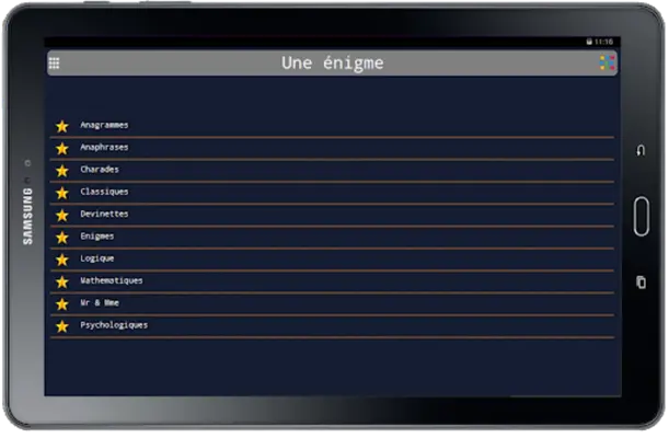 Énigmes, Dévinettes android App screenshot 2