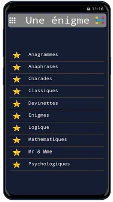 Énigmes, Dévinettes android App screenshot 8